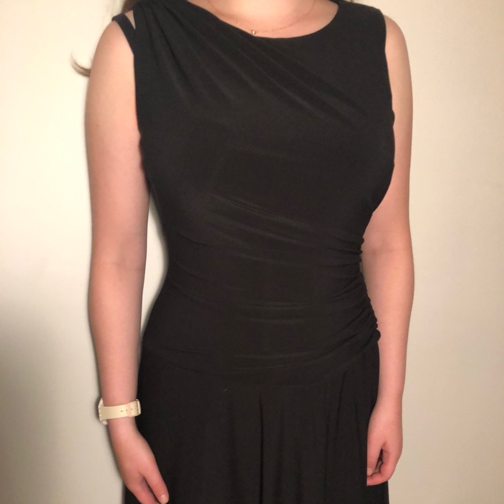 Lauren Ralph Lauren Black Midi Dress - Picture 3 of 7